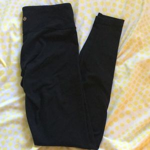 Black lululemon full length leggings